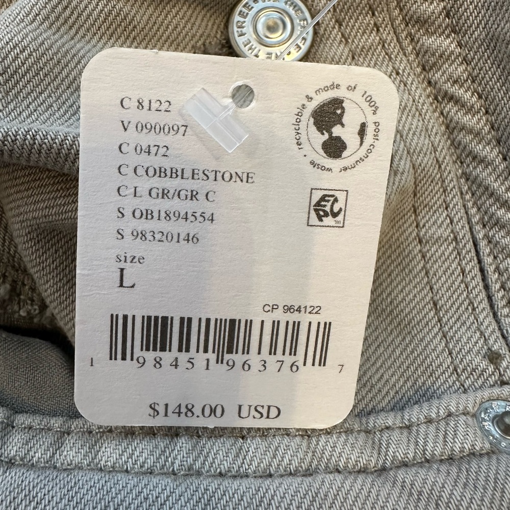 NWT We The Free Good Luck Barrel Overalls - Picture 12 of 12